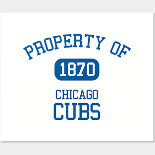 Property of Chicago Cubs Posters and Art